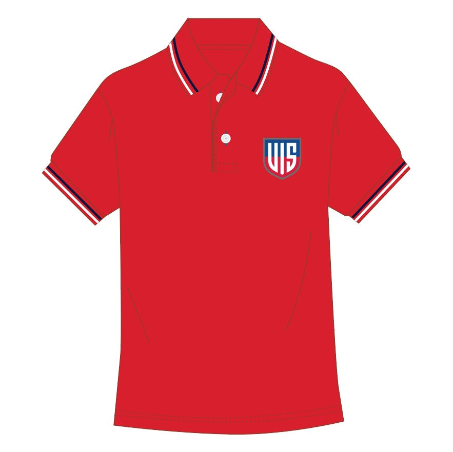 VIS RED POLO SHIRT