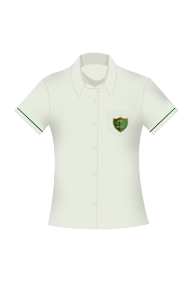 AGS S/S GIRLS BLOUSE Y5-Y8