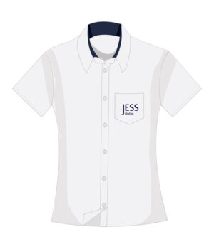 JESS WHITE BLOUSE S/S Y9-Y11