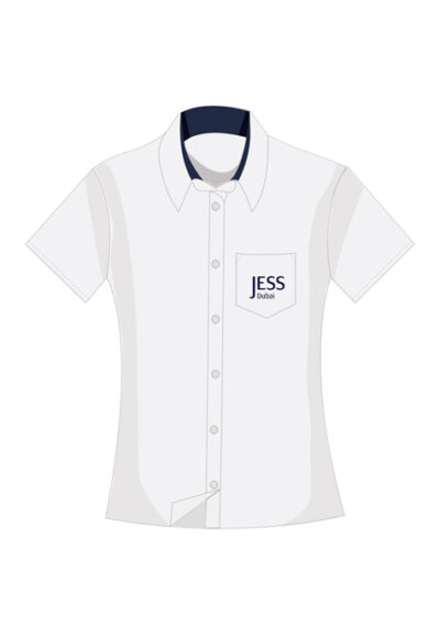 JESS WHITE BLOUSE S/S Y9-Y11
