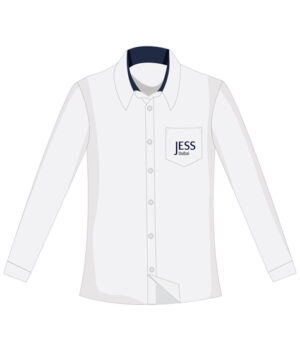 JESS WHITE SHIRT L/S Y9-Y11
