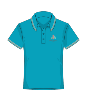 DHA POLO SHIRT FS TURQUOISE