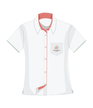 DHA PRI GIRLS BLOUSE S.S