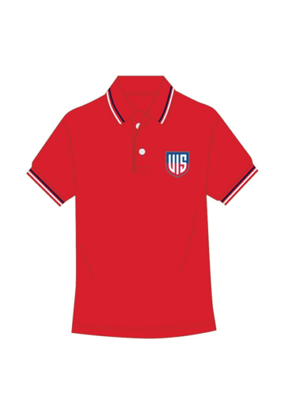 VIS RED POLO SHIRT
