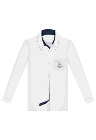 DHA SEC GIRLS BLOUSE L/S