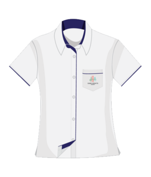 DHA SEC GIRLS BLOUSE S/S