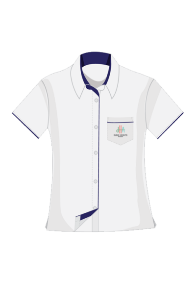 DHA SEC GIRLS BLOUSE S/S