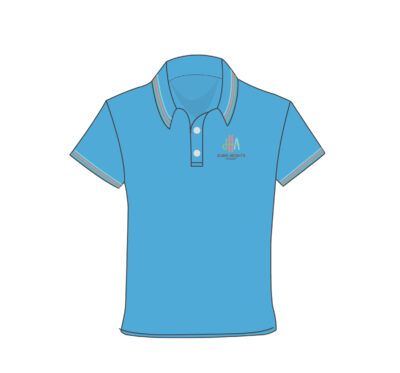 DHA POLO SHIRT FS TURQUOISE